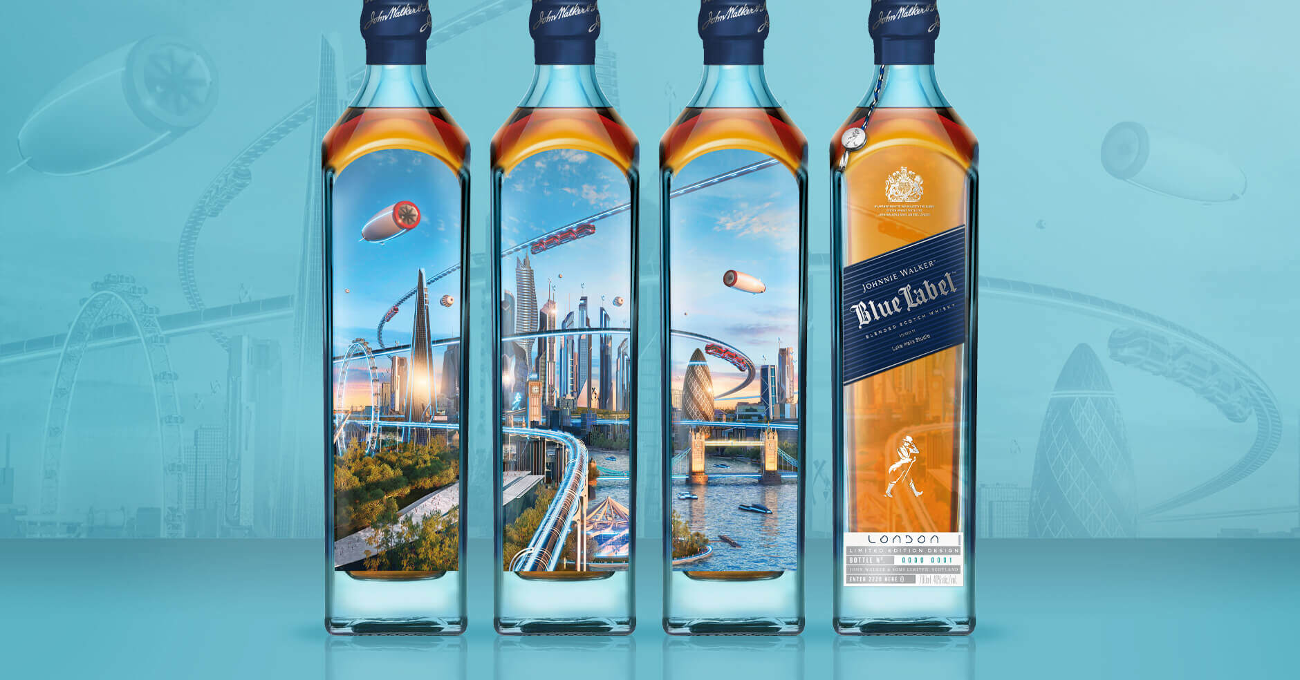 Johnnie Walker Blue Label Cities Of The Future 2220