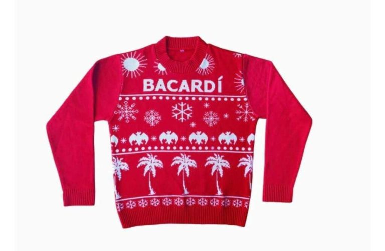 Bacardí regalará suéteres en esta época navideña