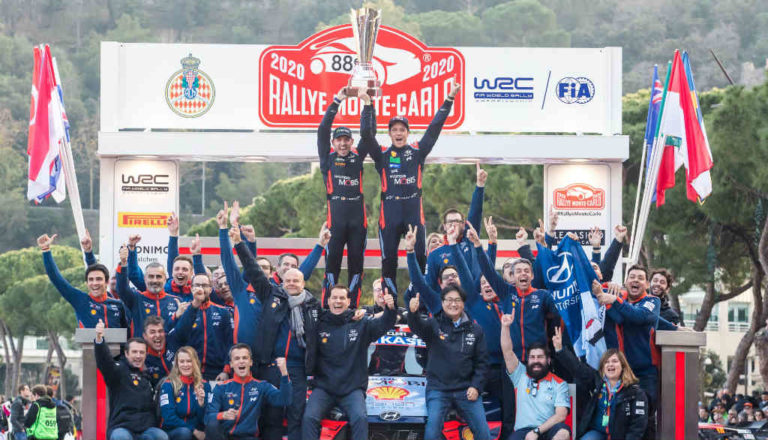 Neuville gana el Rally de Montecarlo