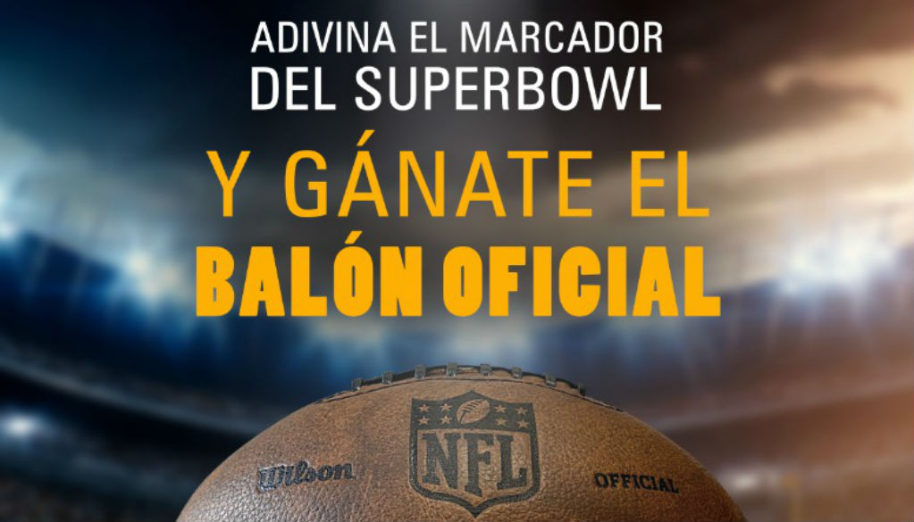La Cervecería del Barrio regalará el balón oficial del Super Bowl