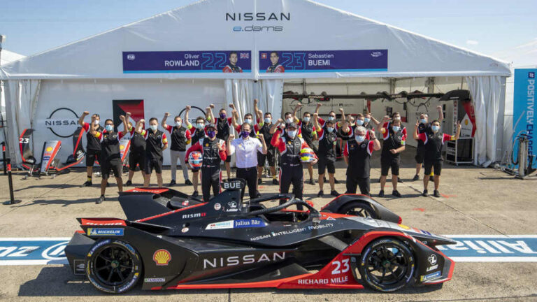 Nissan e.dams subcampeón de la Fórmula E