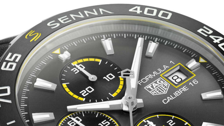 TAG Heuer presenta reloj inspirado en Ayrton Senna
