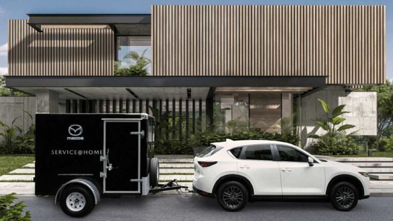 Service At Honme: Mazda hace el servicio de tu auto hasta tu casa