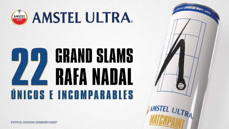 Amstel Ultra le rinde un homenaje a Rafa Nadal