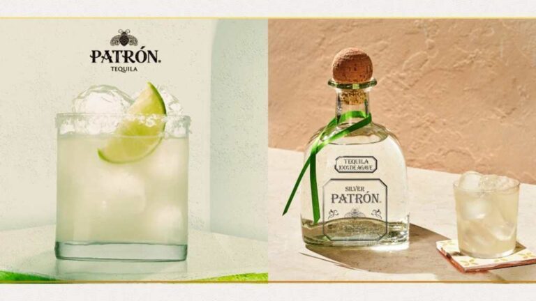 La Margarita perfecta se prepara con Tequila Patrón