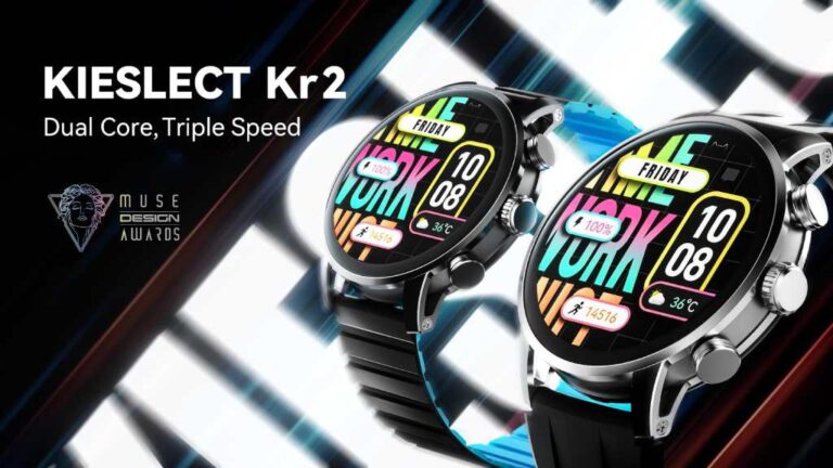 Kieslect lanza los Smartwatches Kr2, Ks2 y la edición del Club América