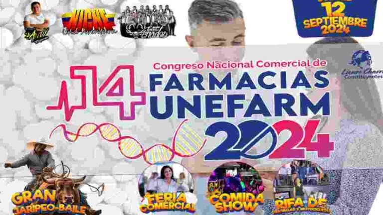 UNEFARM invita al Congreso Nacional Farmacéutico para el mes patrio