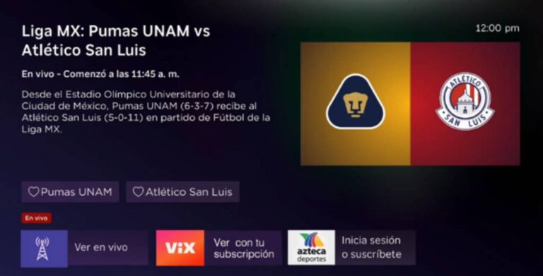 Roku Sports, la mejor Zona de Deportes