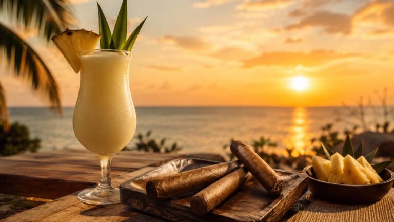 El sabor del verano tiene tres protagonistas: mar, piña colada y un Habano
